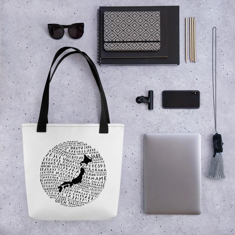 tote bag japan food art