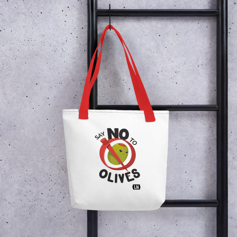 Say No To Olives - Sturdy Tote Bag