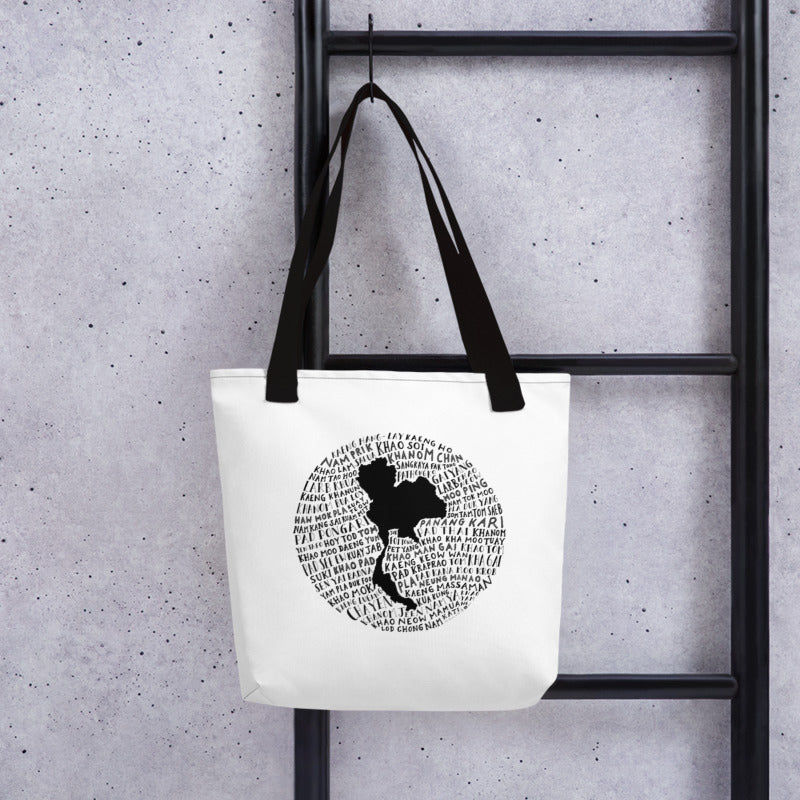 food art from thailand tote bag